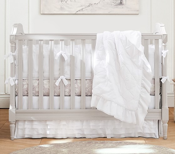 Sadie Ruffle Crib Bedding Sets Pottery Barn Kids