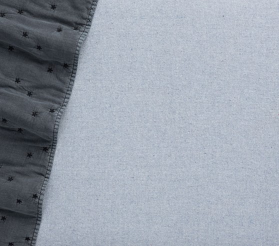 Organic Heathered Flannel Boy Crib Sheets Pottery Barn Kids