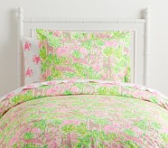 Lilly Pulitzer Organic On Parade Kids Duvet Cover Pottery Barn Kids