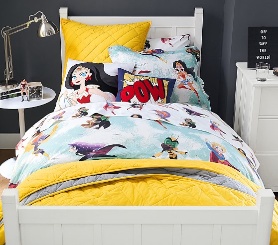 Superhero Girls Kids Sheets Pottery Barn Kids