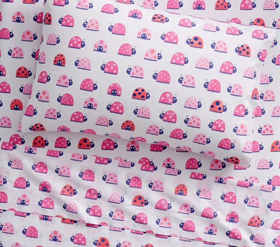 Ladybug Kids Sheet Set Pottery Barn Kids