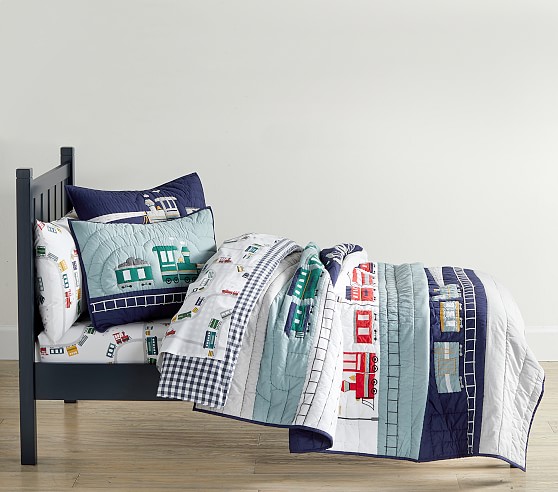 Train Bedding Set Pottery Barn Kids