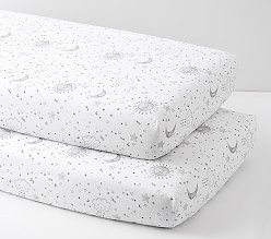 Moon And Star Crib Bedding Pottery Barn Kids